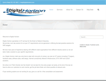Tablet Screenshot of digitalhorizon.co.za